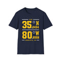 JCSU - Johnson C Smith Coordinated Unisex Sweatshirt or Tee T-Shirt (Navy) __etsy:7776790346