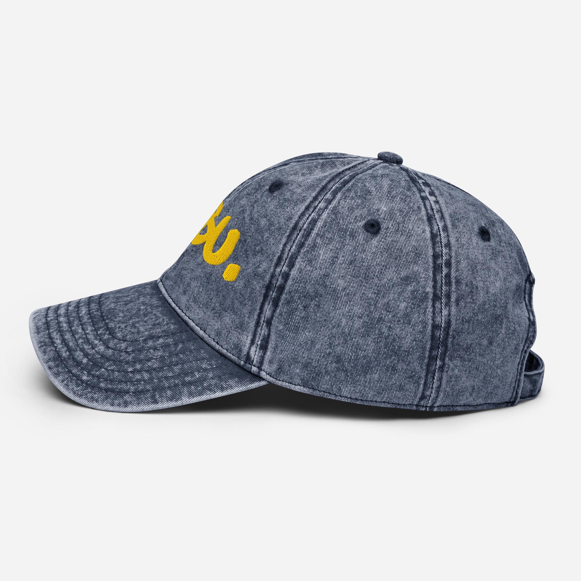 Vintage Cotton Twill Cap (etsy image id: 7777725924)