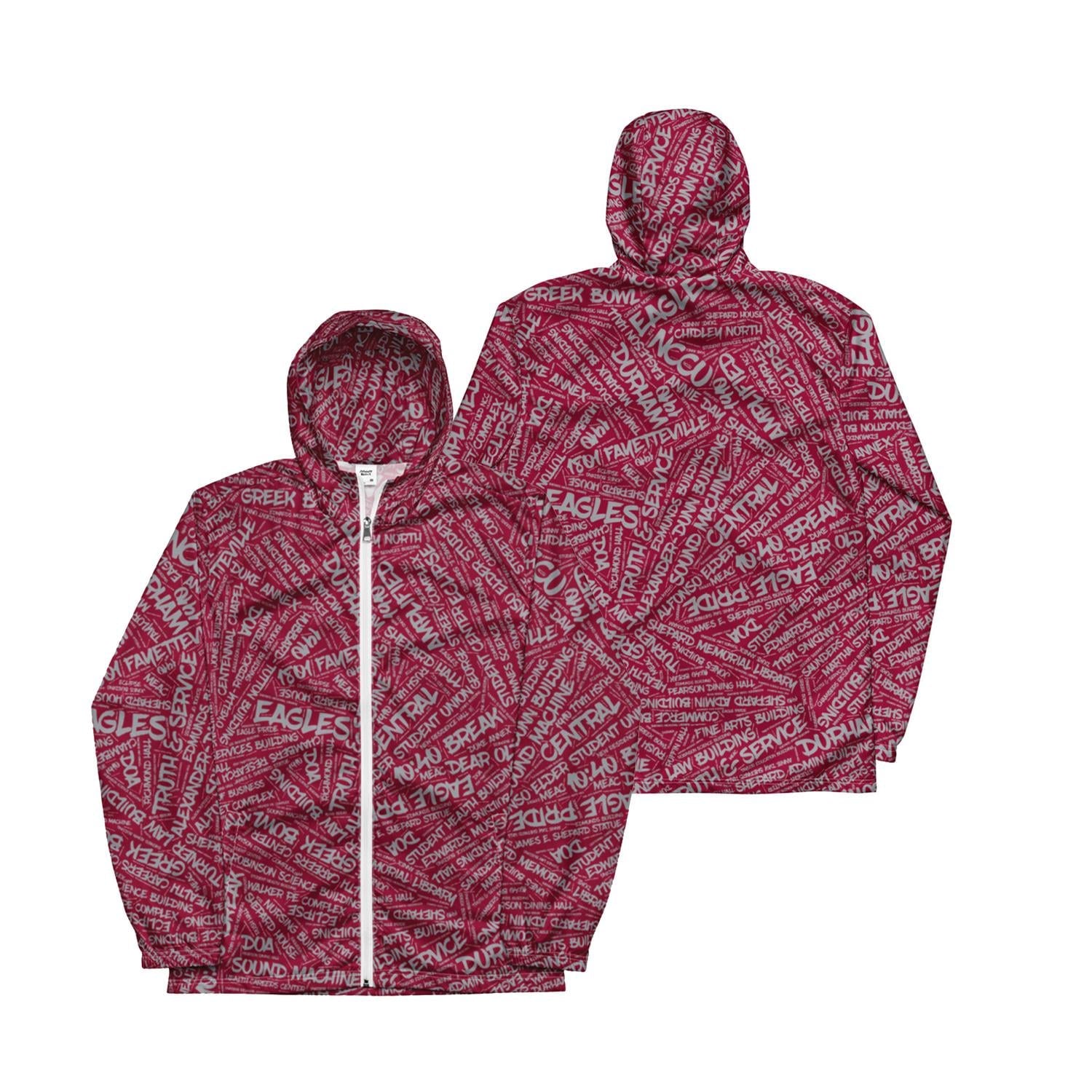 NCCU - All Things Eagle Lightweight Windbreaker (etsy image id: 7795886663)