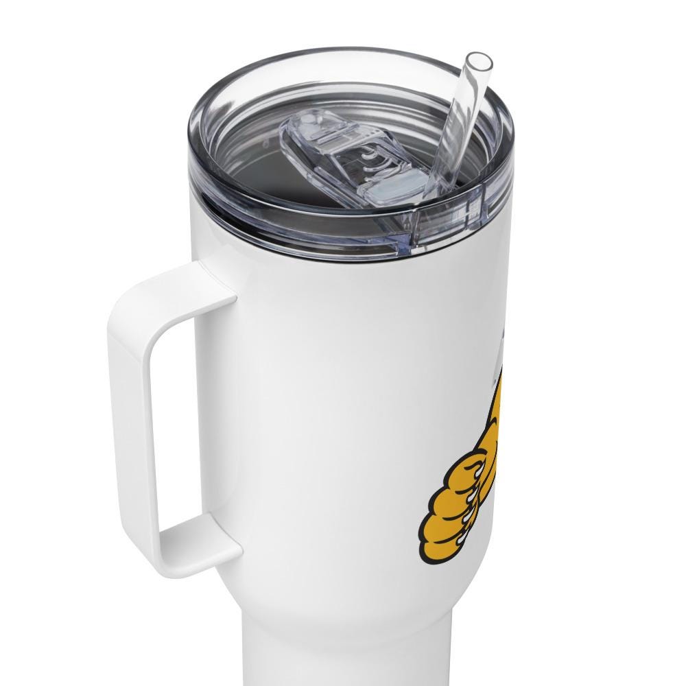 NCAT - NC A&T Aggies Travel Mug Tumbler With Handle and Straw 25oz, 40oz (etsy image id: 7806023045)