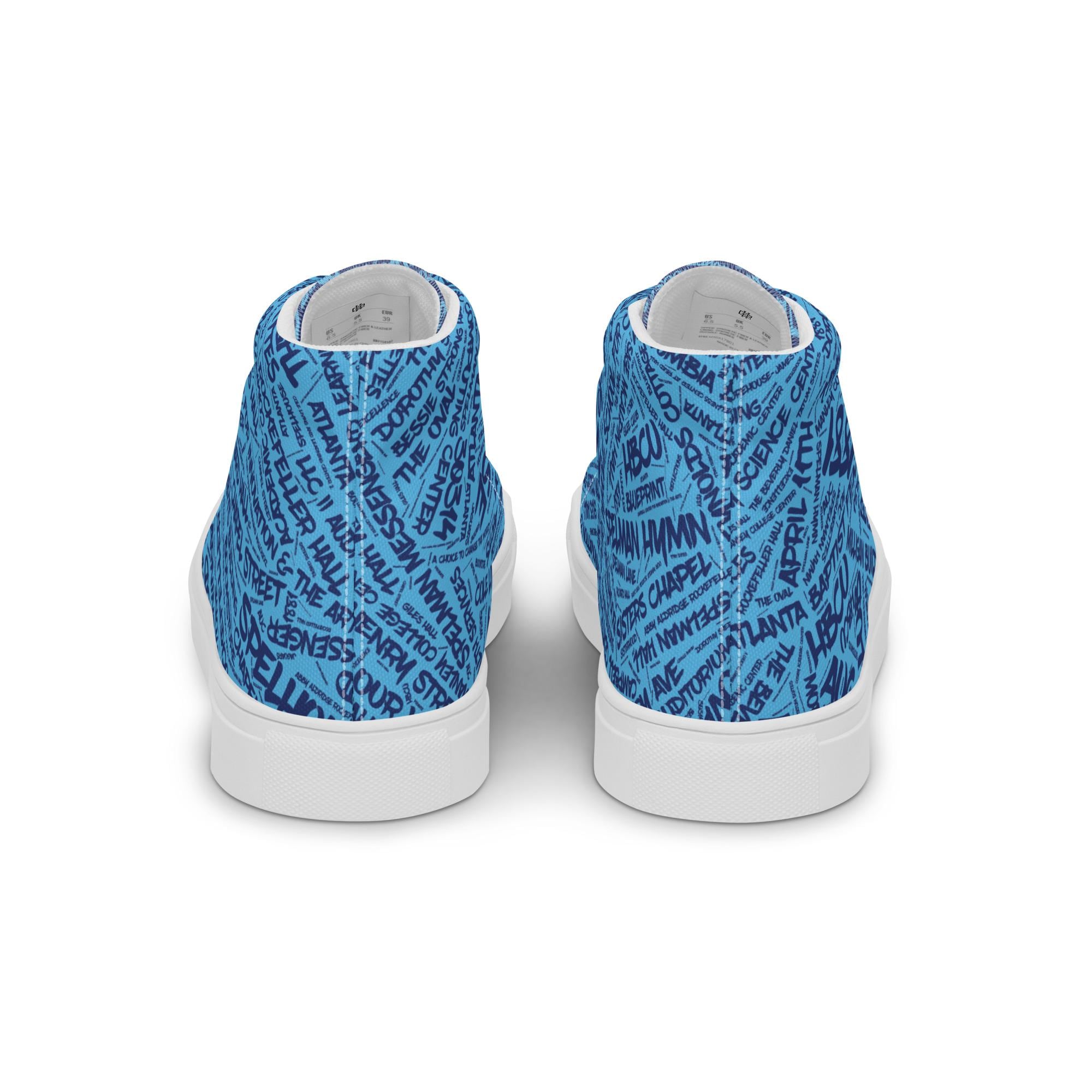 Women’s high top canvas shoes (etsy image id: 7810230639)