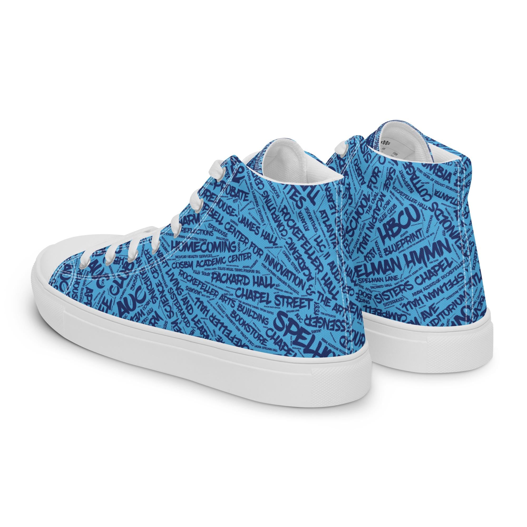 Women’s high top canvas shoes (etsy image id: 7810230747)