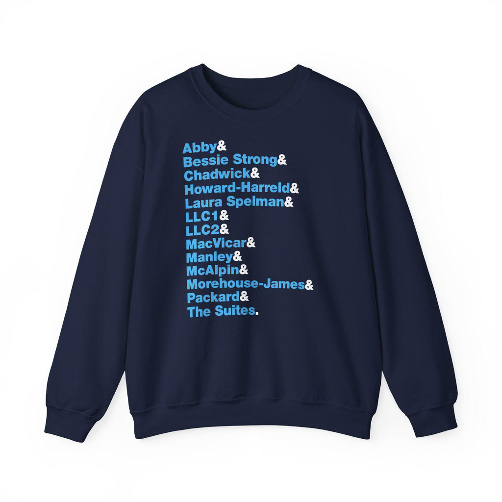 Spelman - Hall Edition Unisex Tee T-Shirt or Sweatshirt (Navy) (etsy image id: 7810279843)