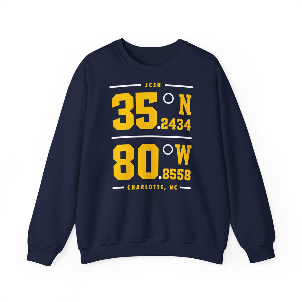 JCSU - Johnson C Smith Coordinated Unisex Sweatshirt or Tee T-Shirt (Navy) __etsy:7824718835