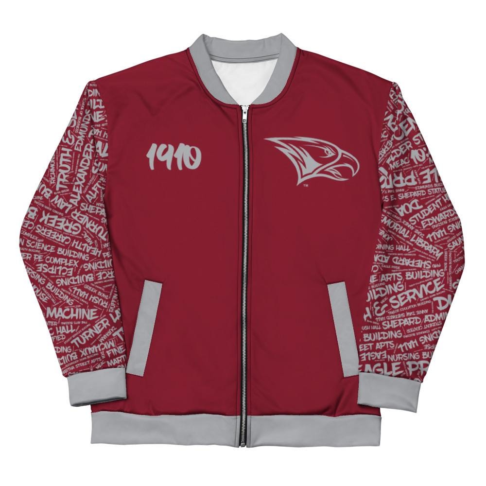 NCCU - Eagle Pride Unisex Track Jacket (etsy image id: 7847068696)