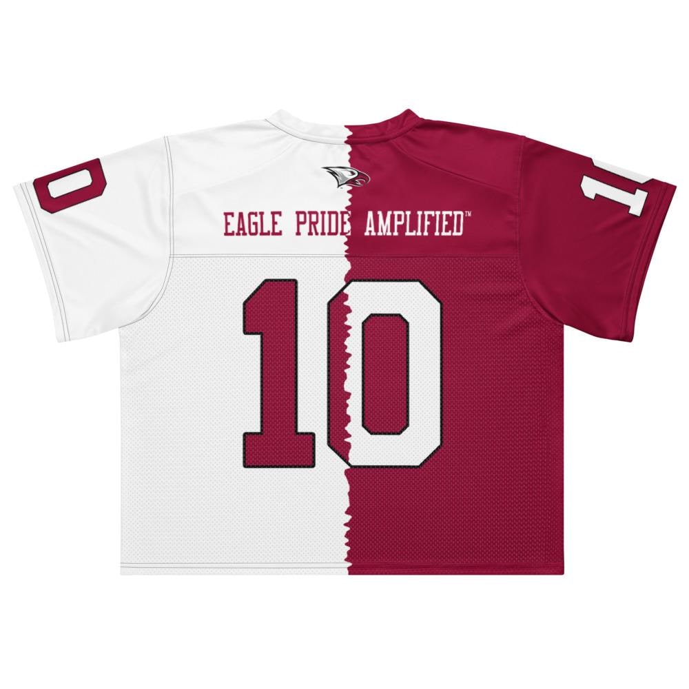 NCCU - NC Central Eagles Boxy Football Jersey (etsy image id: 7875591248)