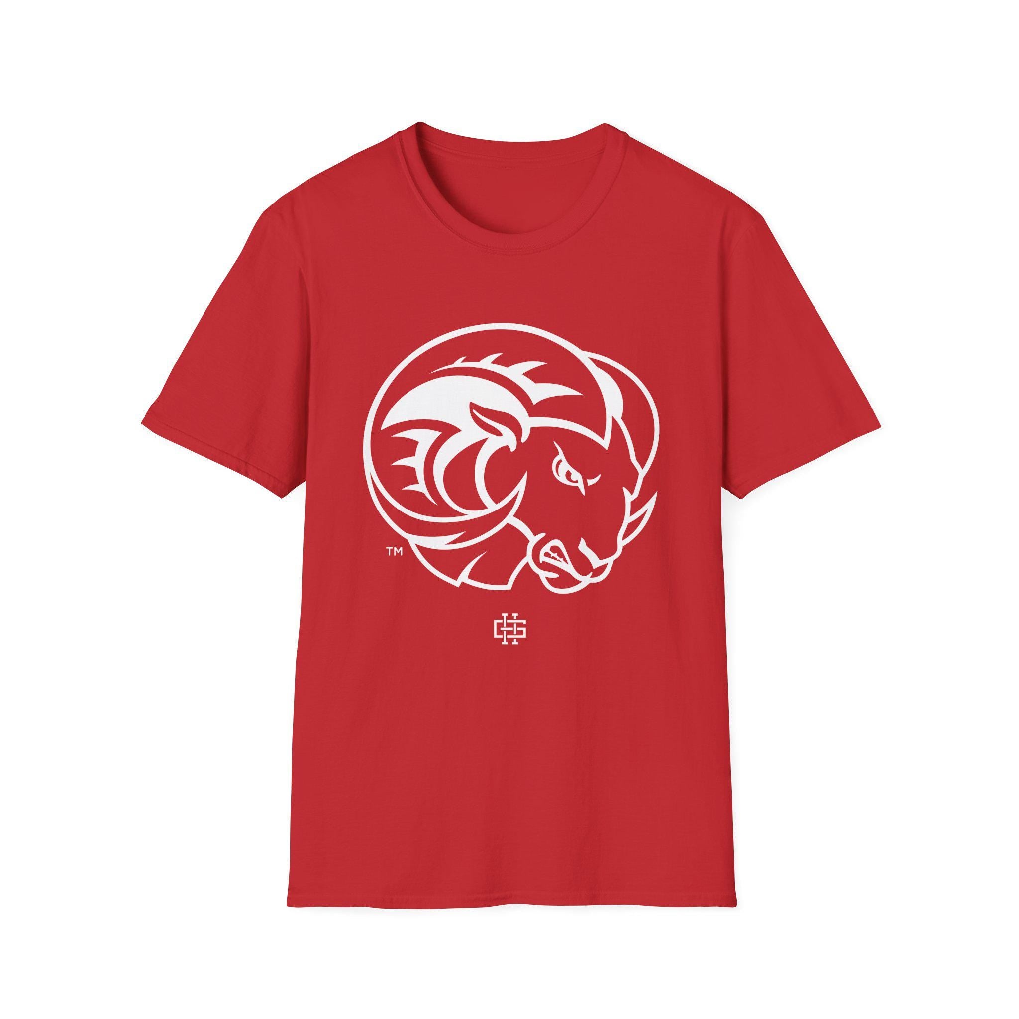 WSSU - Rams Logo Unisex T-Shirt or Sweatshirt (Black/Red) (etsy image id: 7891708080)