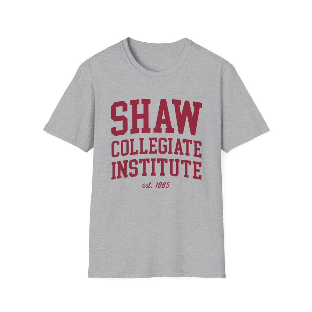 Shaw - Shaw Collegiate Institute Tee T-Shirt or Sweatshirt (etsy image id: 7913823350)