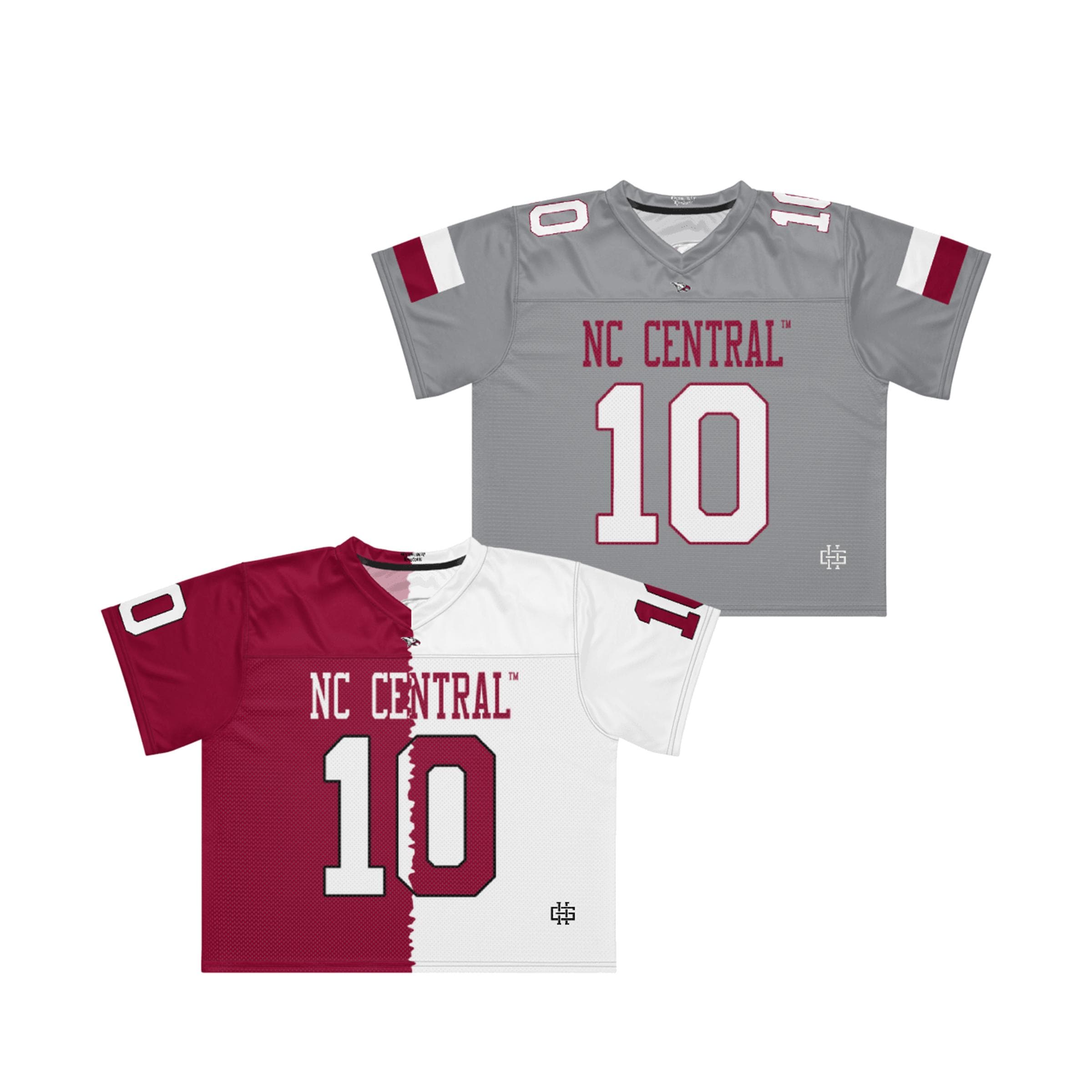 NCCU - NC Central Eagles Boxy Football Jersey (etsy image id: 7923549341)