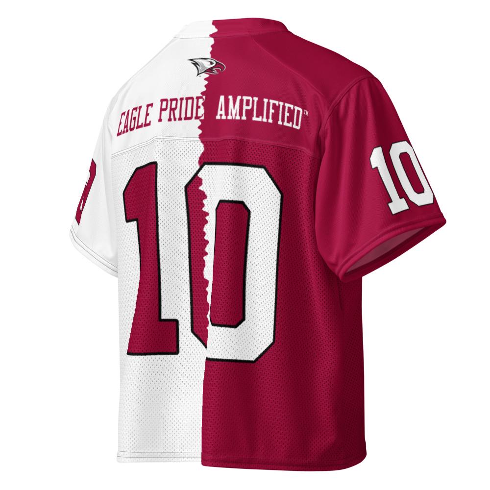 NCCU - NC Central Eagles Boxy Football Jersey (etsy image id: 7923551455)
