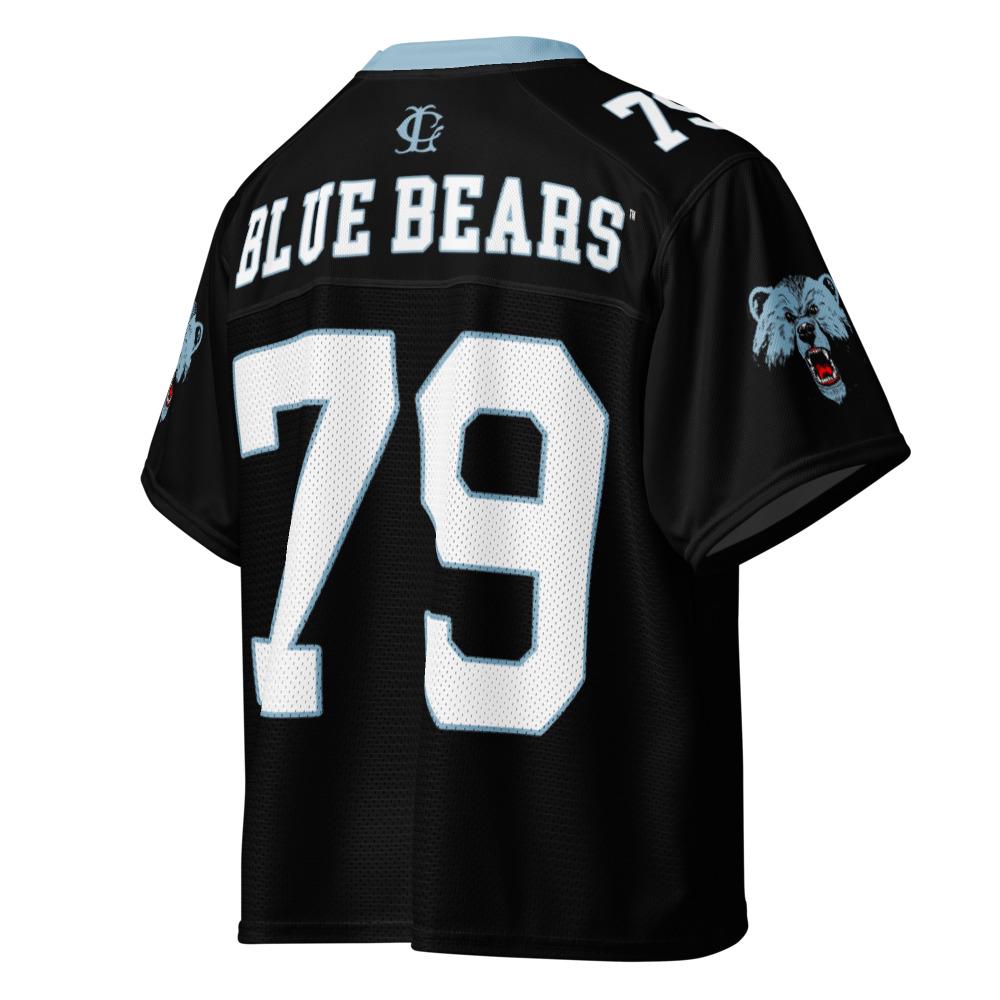 Livingstone - Blue Bears Boxy Football Jersey (etsy image id: 7923575875)