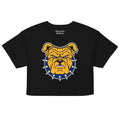 NCAT - NC A&T Aggies Women’s Logo Crop Top (Black/White) (etsy image id: 7929568200)