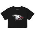 NCCU - NC Central Eagles Women’s Logo Crop Top (Black/White) (etsy image id: 7929684078)