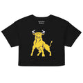 JCSU - Johnson C. Smith Women’s Logo Crop Top (Black/White) (etsy image id: 7932945084)