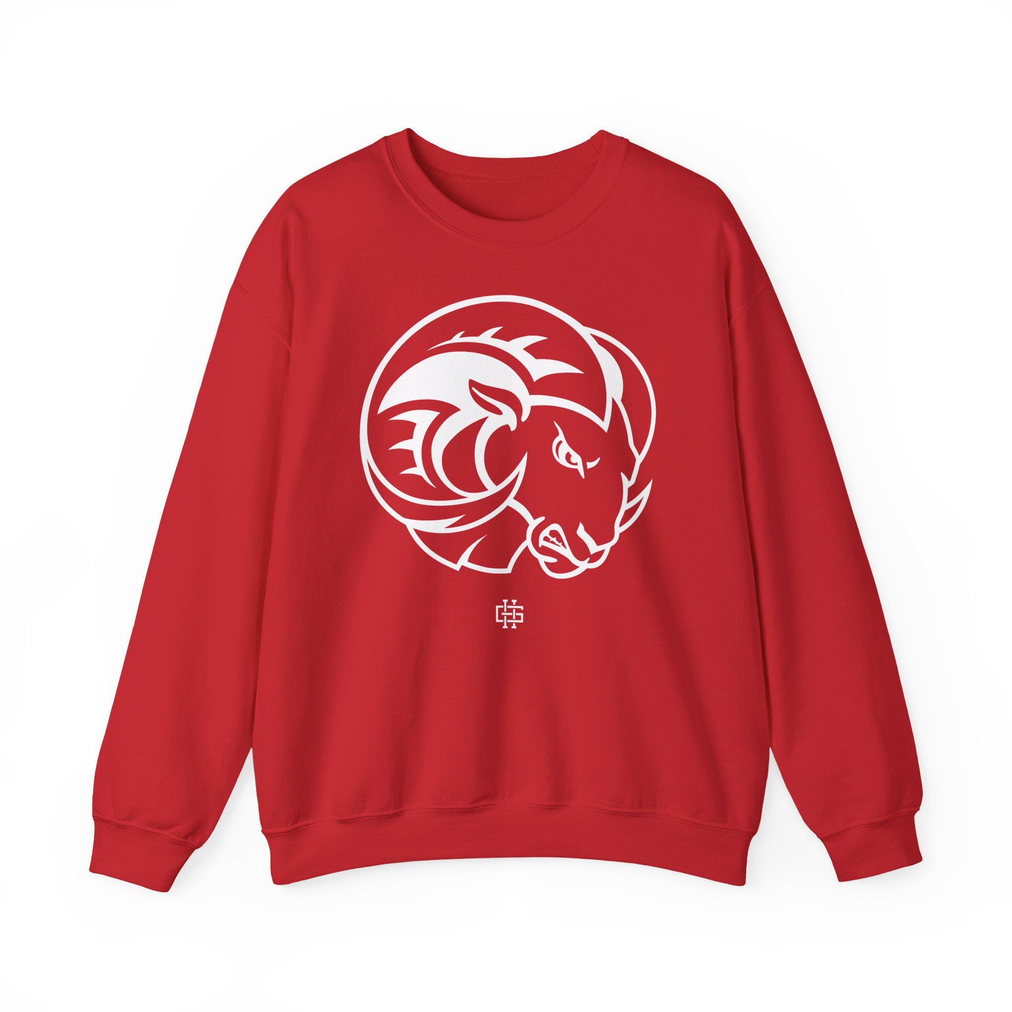 WSSU - Rams Logo Unisex T-Shirt or Sweatshirt (Black/Red) (etsy image id: 7939665253)