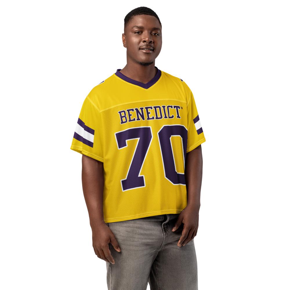 Benedict College - Tigers Boxy Football Jersey (etsy image id: 7949068976)