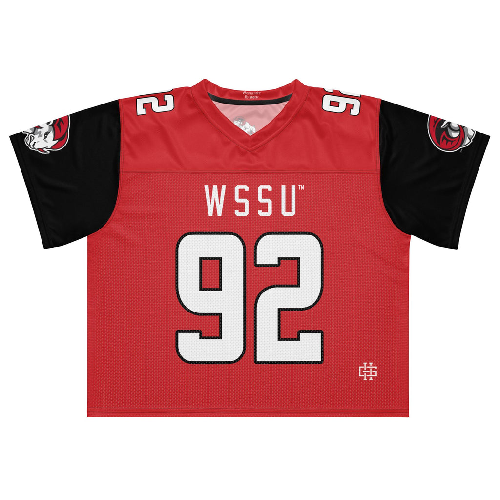WSSU - Rams Boxy Football Jersey (etsy image id: 7951358977)