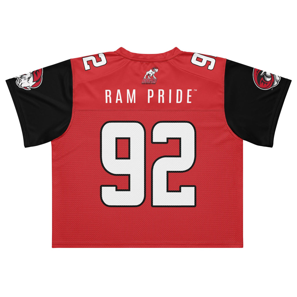 WSSU - Rams Boxy Football Jersey (etsy image id: 7951359371)