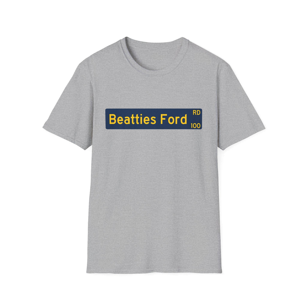 JCSU - 100 Beatties Ford Rd Johnson C Smith Unisex Tee T-Shirt or Sweatshirt (etsy image id: 7957379825)