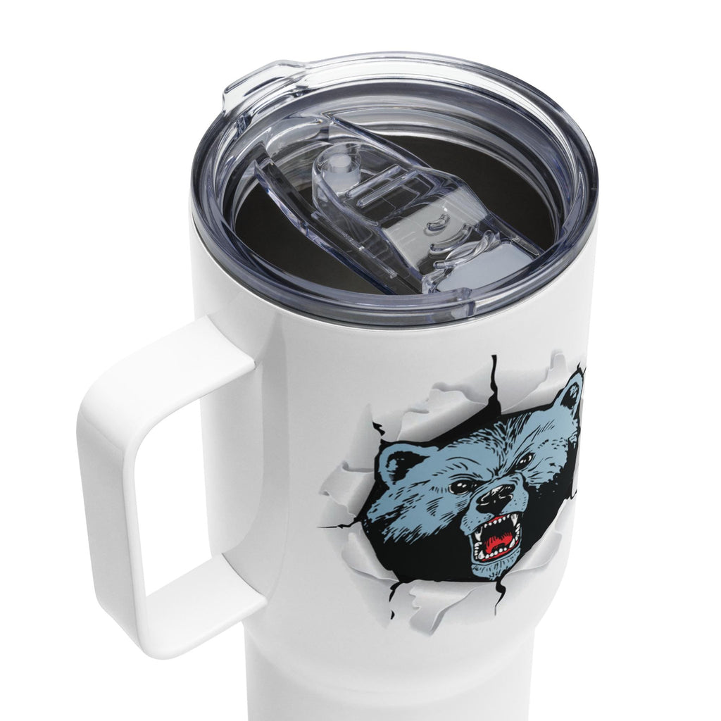 Livingstone - Blue Bears Travel Mug Tumbler With Handle and Straw 25oz, 40oz (etsy image id: 7976988840)