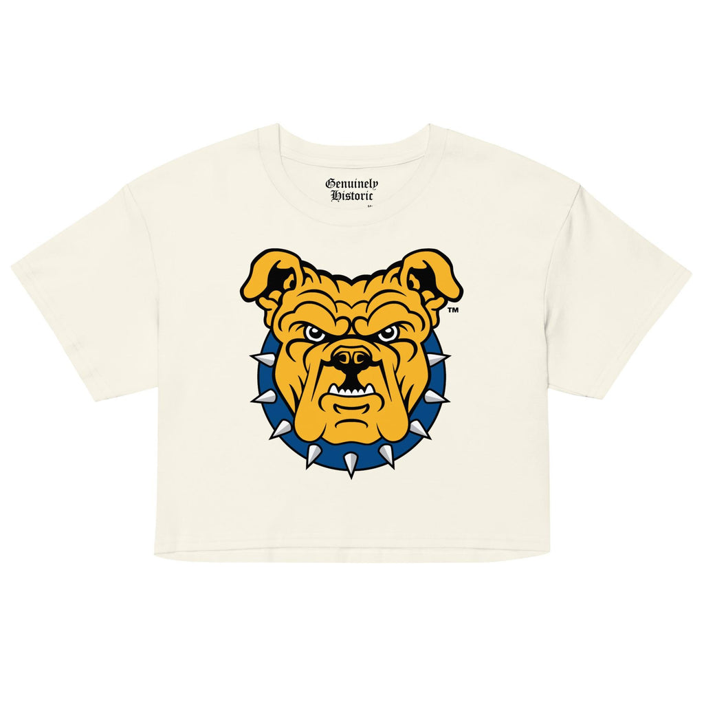 NCAT - NC A&T Aggies Women’s Logo Crop Top (Black/White) (etsy image id: 7977581031)