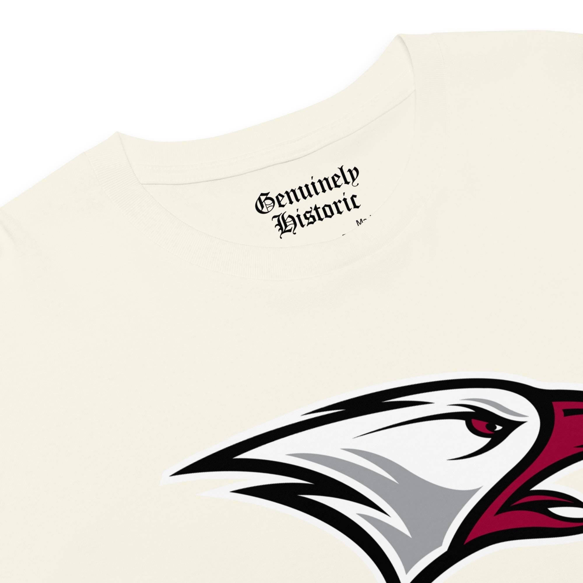 NCCU - NC Central Eagles Women’s Logo Crop Top (Black/White) (etsy image id: 7977641541)