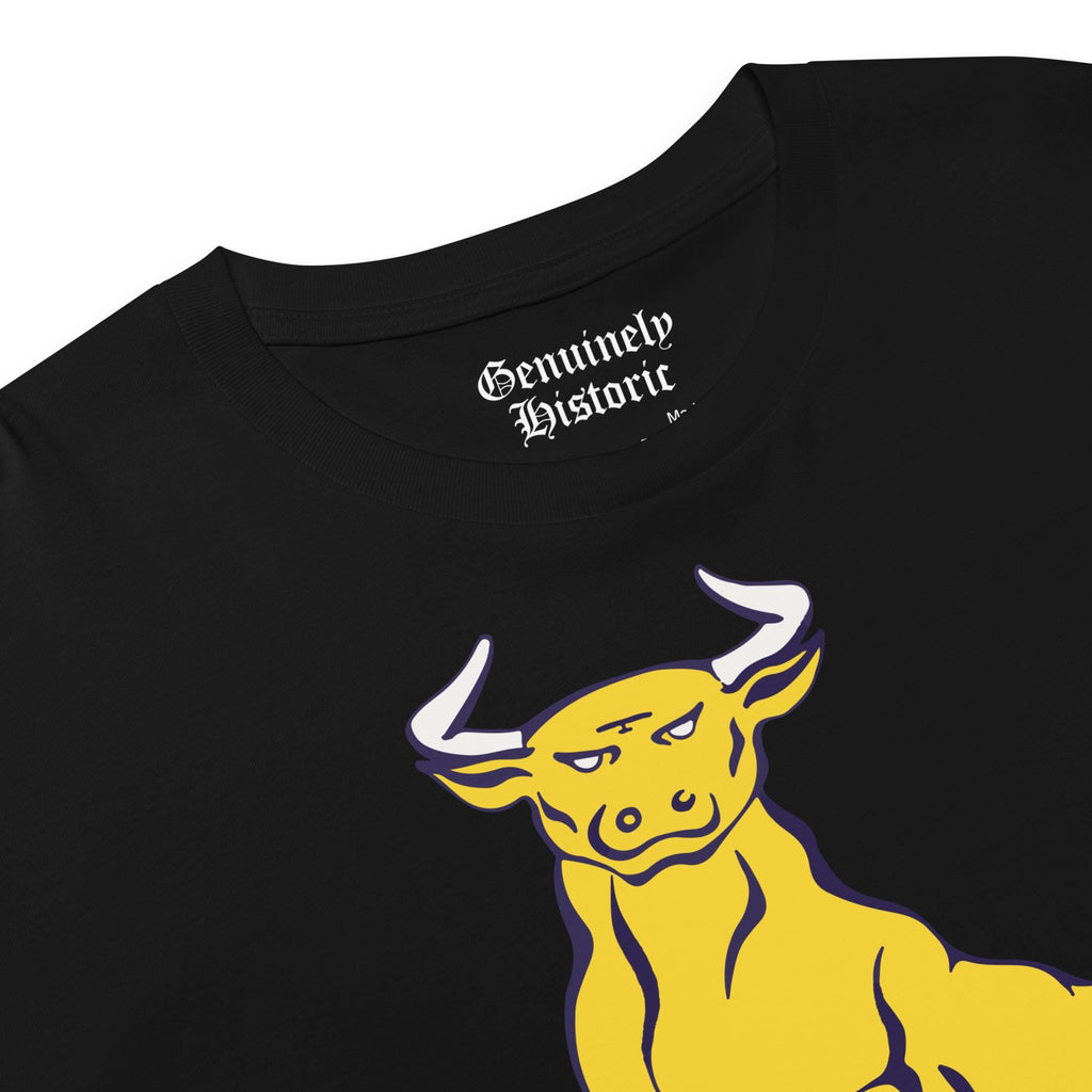 JCSU - Johnson C. Smith Women’s Logo Crop Top (Black/White) (etsy image id: 7980901289)