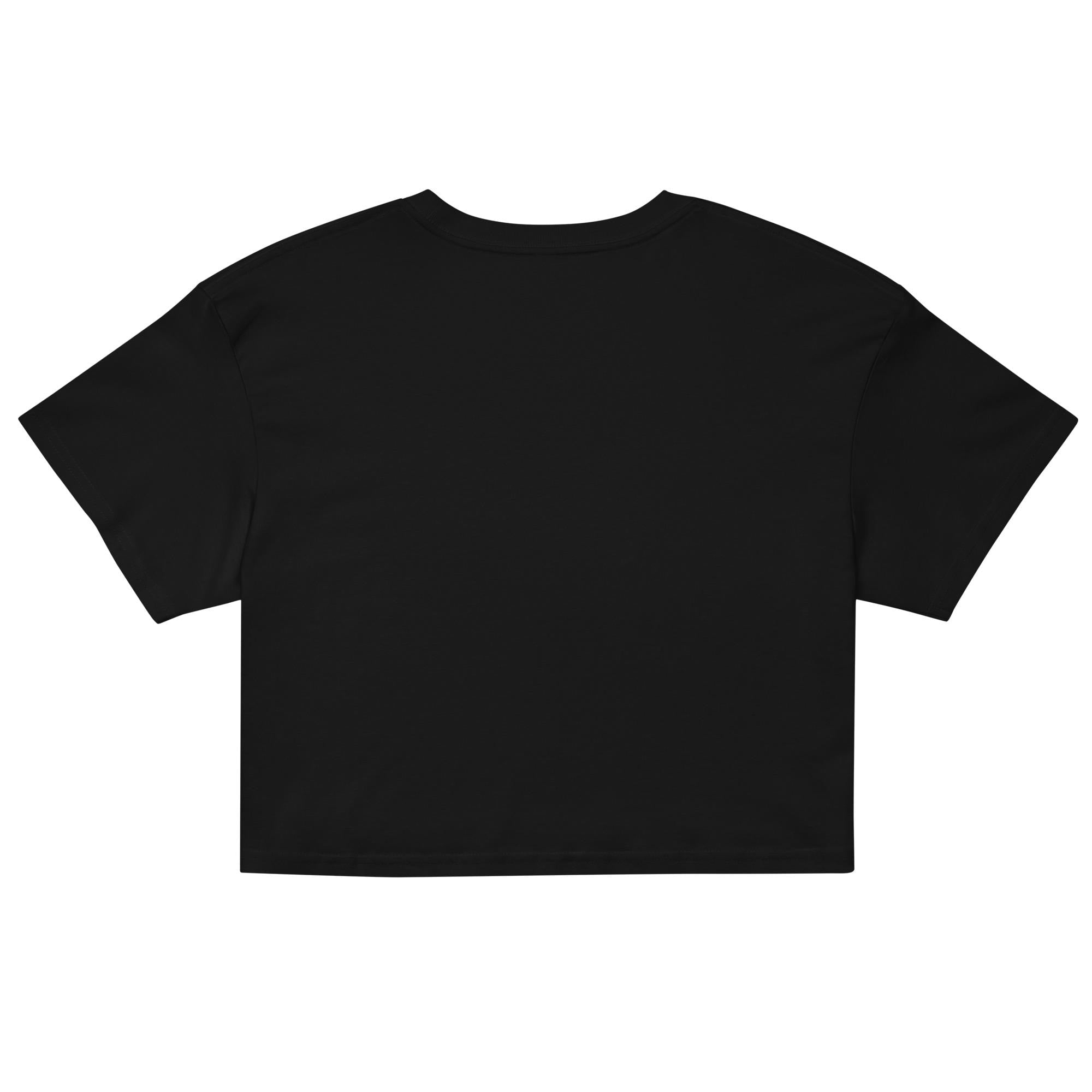 JCSU - Johnson C. Smith Women’s Logo Crop Top (Black/White) (etsy image id: 7980902047)