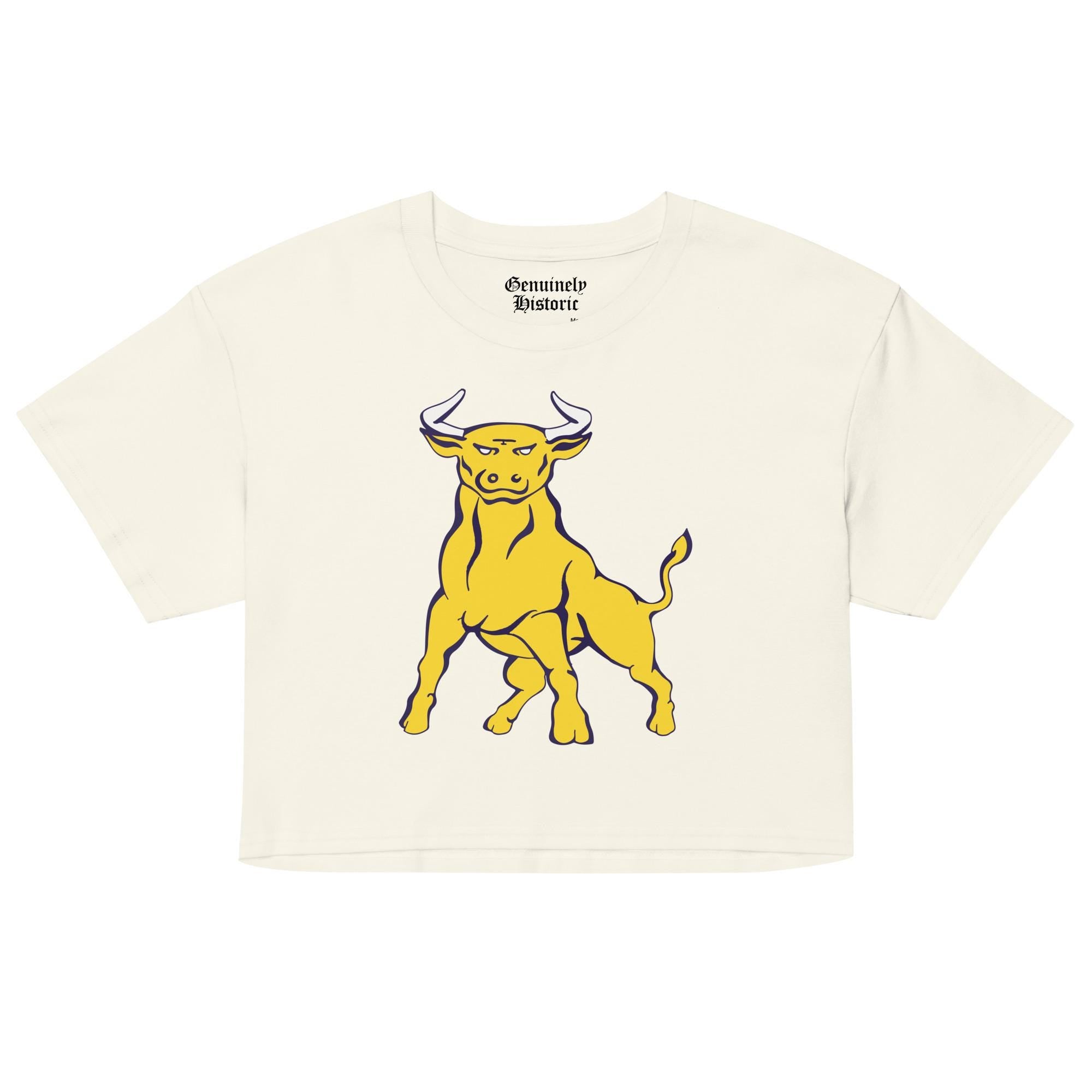 JCSU - Johnson C. Smith Women’s Logo Crop Top (Black/White) (etsy image id: 7980903239)