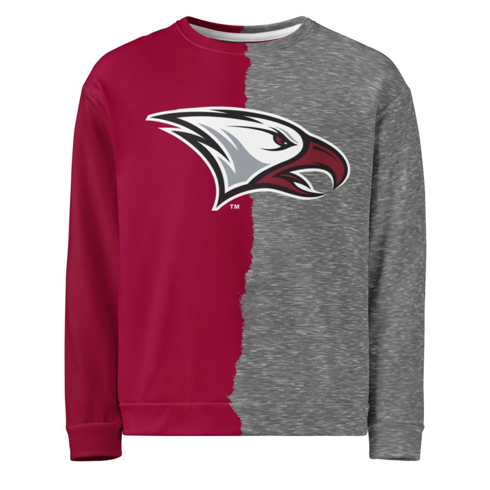 NCCU - Eagle Remix Unisex Polyester Sweatshirt (etsy image id: 7983978544)