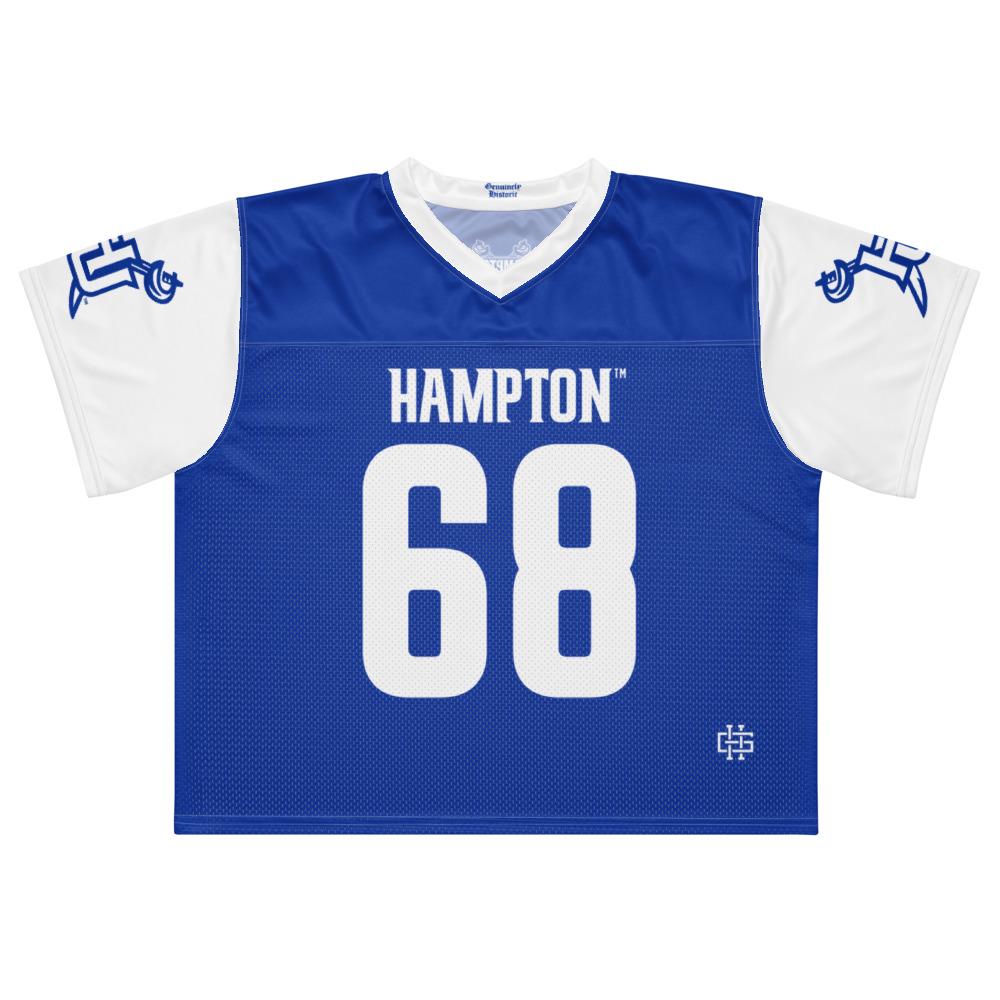 Hampton - Pirates Boxy Football Jersey (Blue/White) (etsy image id: 7986928910)