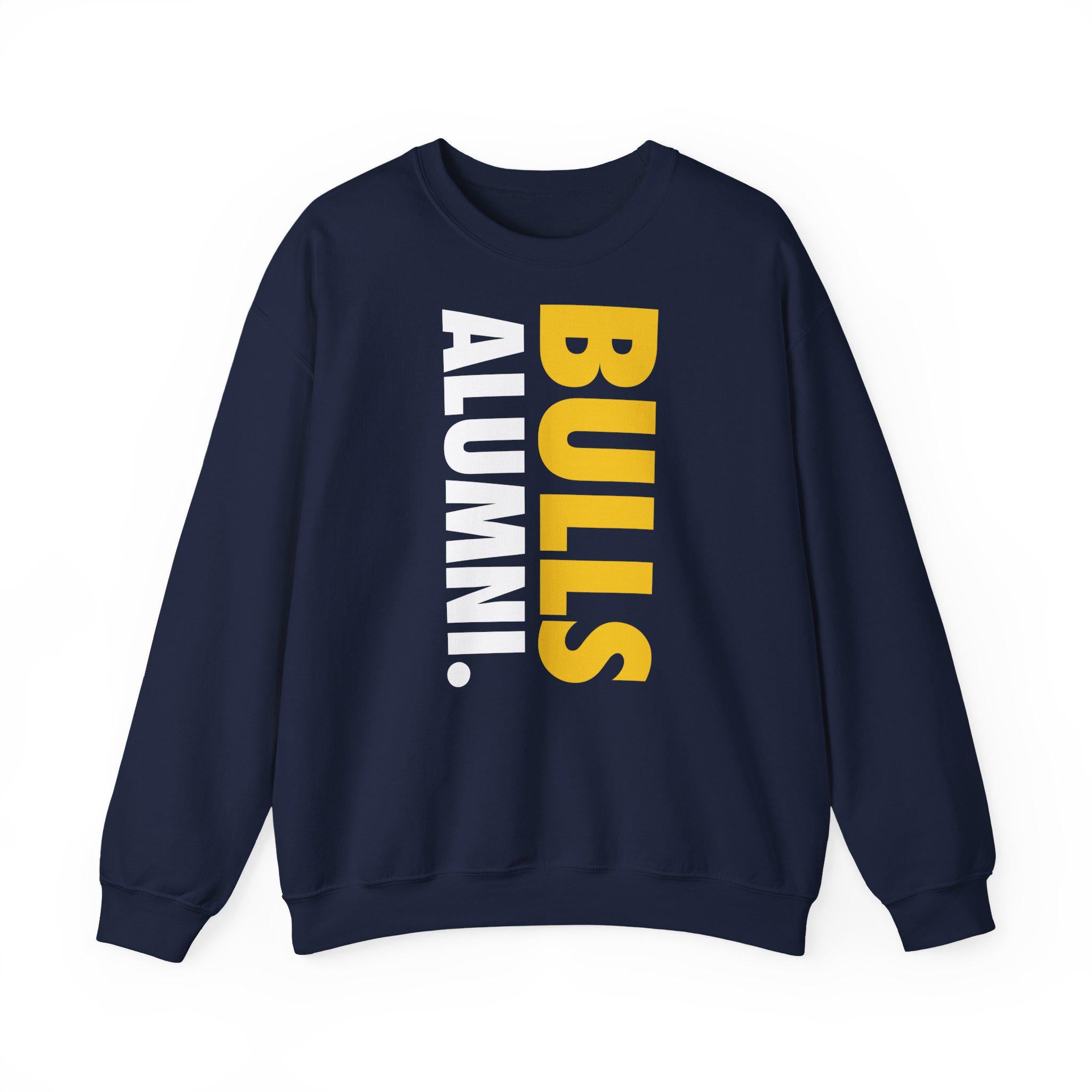 JCSU - BULLS Alumni Unisex Sweatshirt or Tee T-Shirt (Navy) (etsy image id: 8008763666)