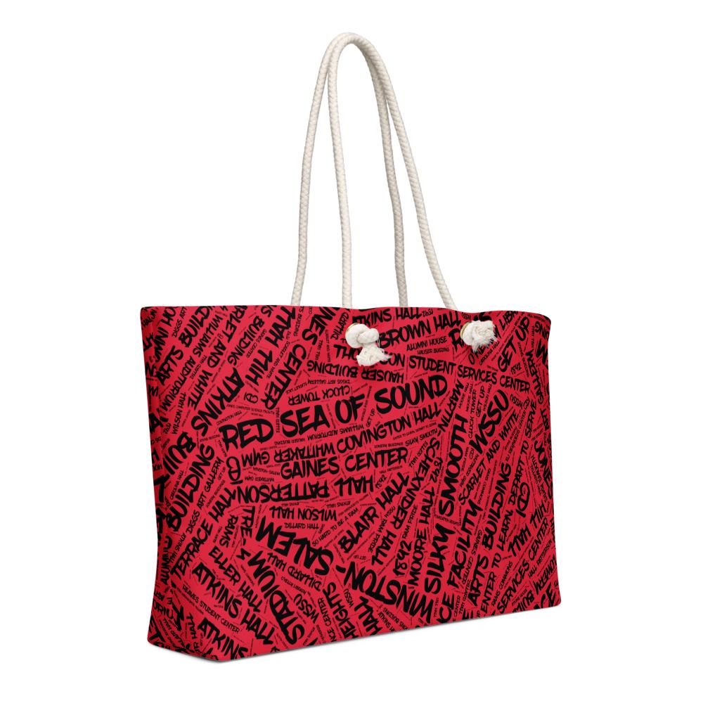 WSSU - Winston-Salem State Oversized Weekender Bag (etsy image id: 8012293442)