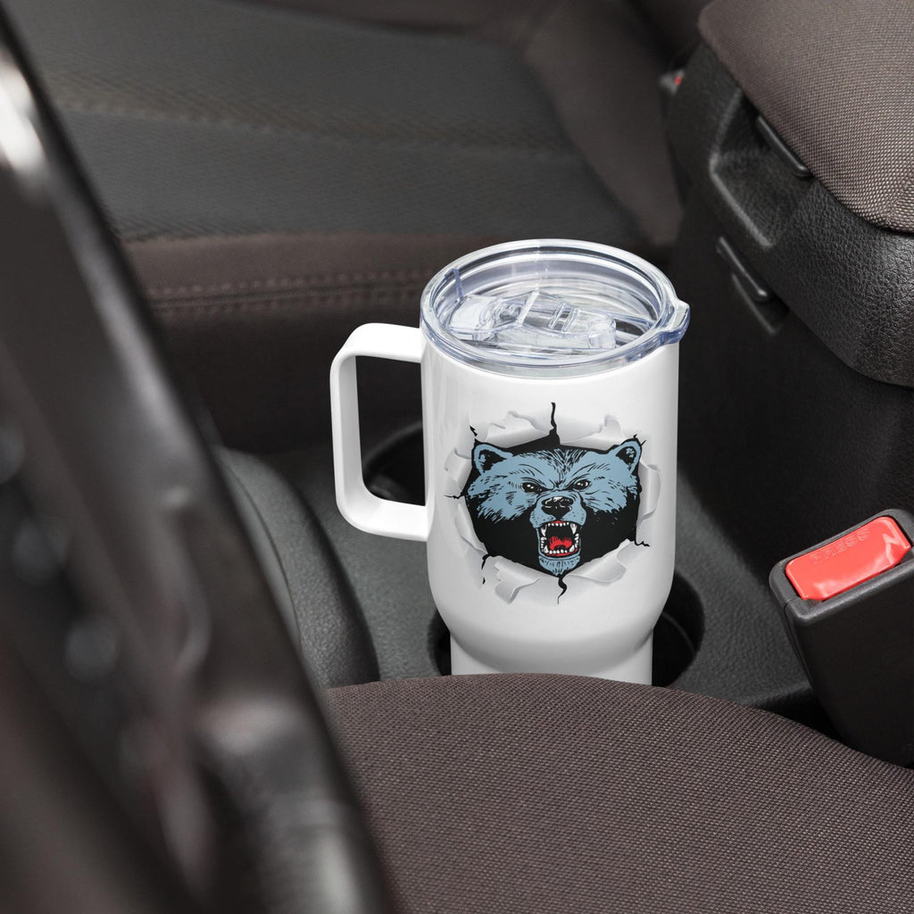 Livingstone - Blue Bears Travel Mug Tumbler With Handle and Straw 25oz, 40oz (etsy image id: 8024942941)