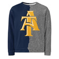 NCAT - Aggie Remix Unisex Polyester Sweatshirt (etsy image id: 8031882391)