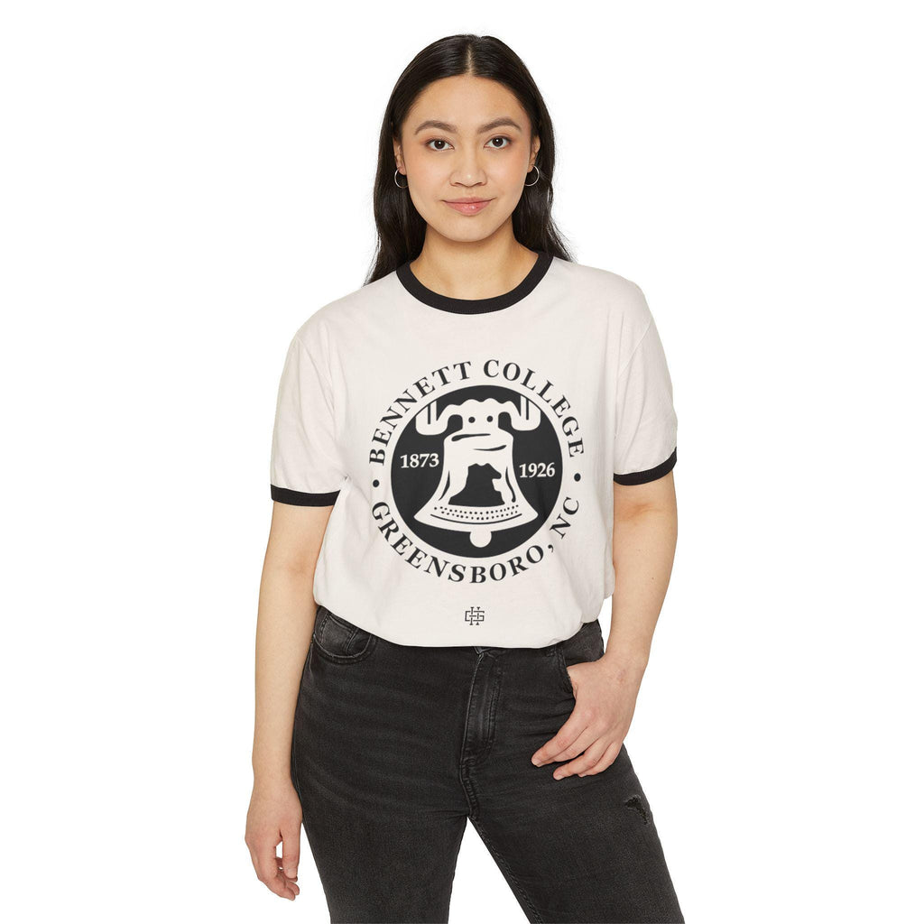 Bennett - Belles Unisex Ringer T-Shirt __etsy:8033609034