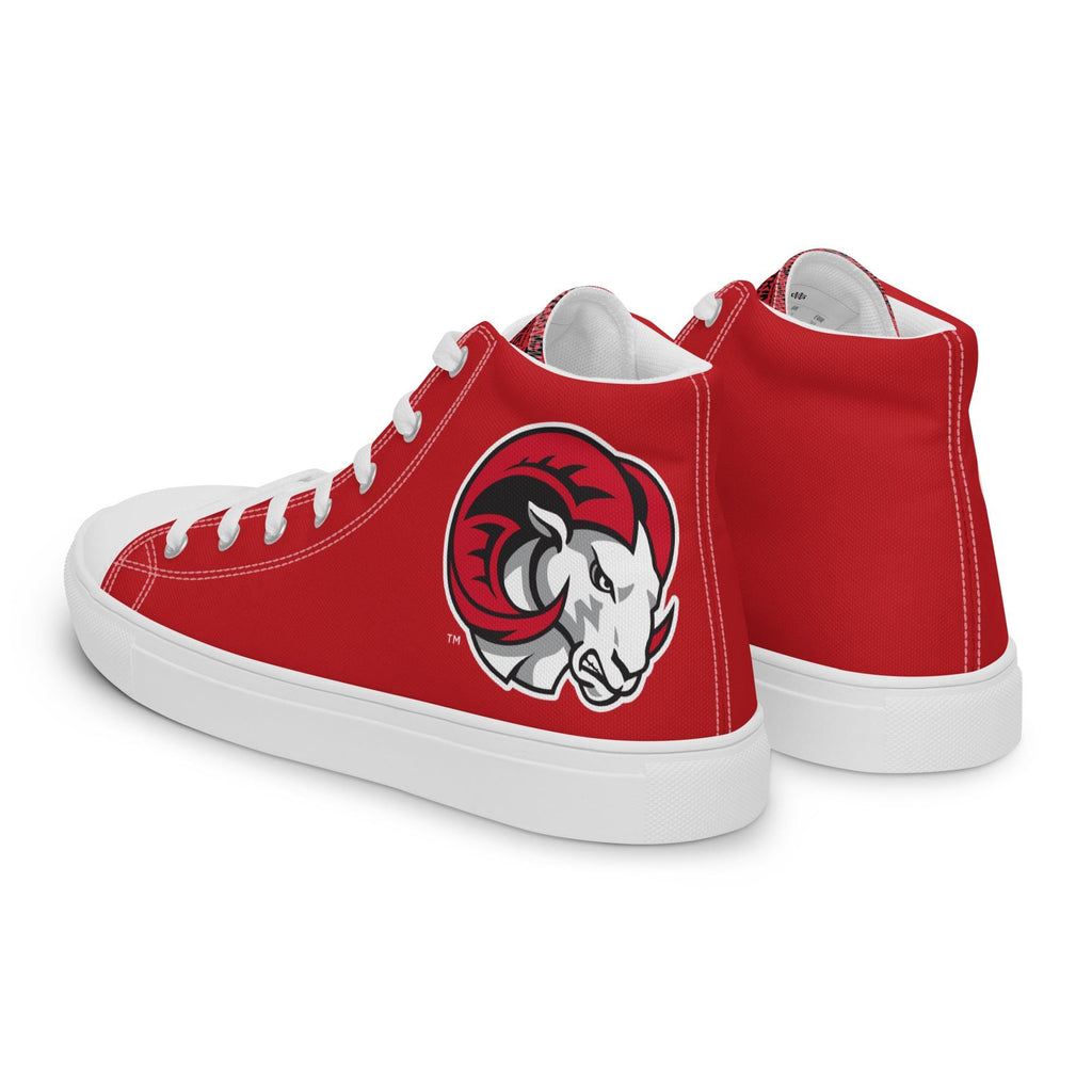 WSSU - All Things WSSU High Top Canvas Shoes __etsy:8050777427