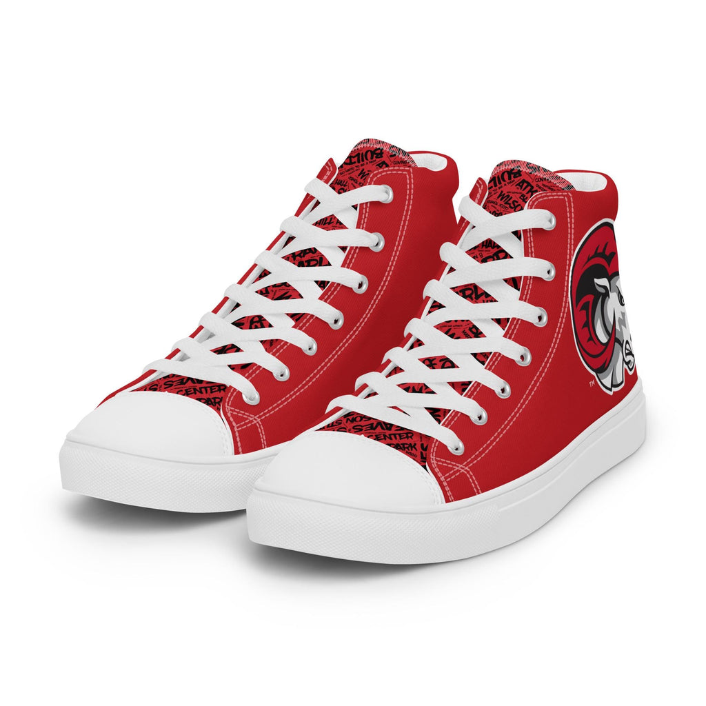 WSSU - All Things WSSU High Top Canvas Shoes __etsy:8050777433