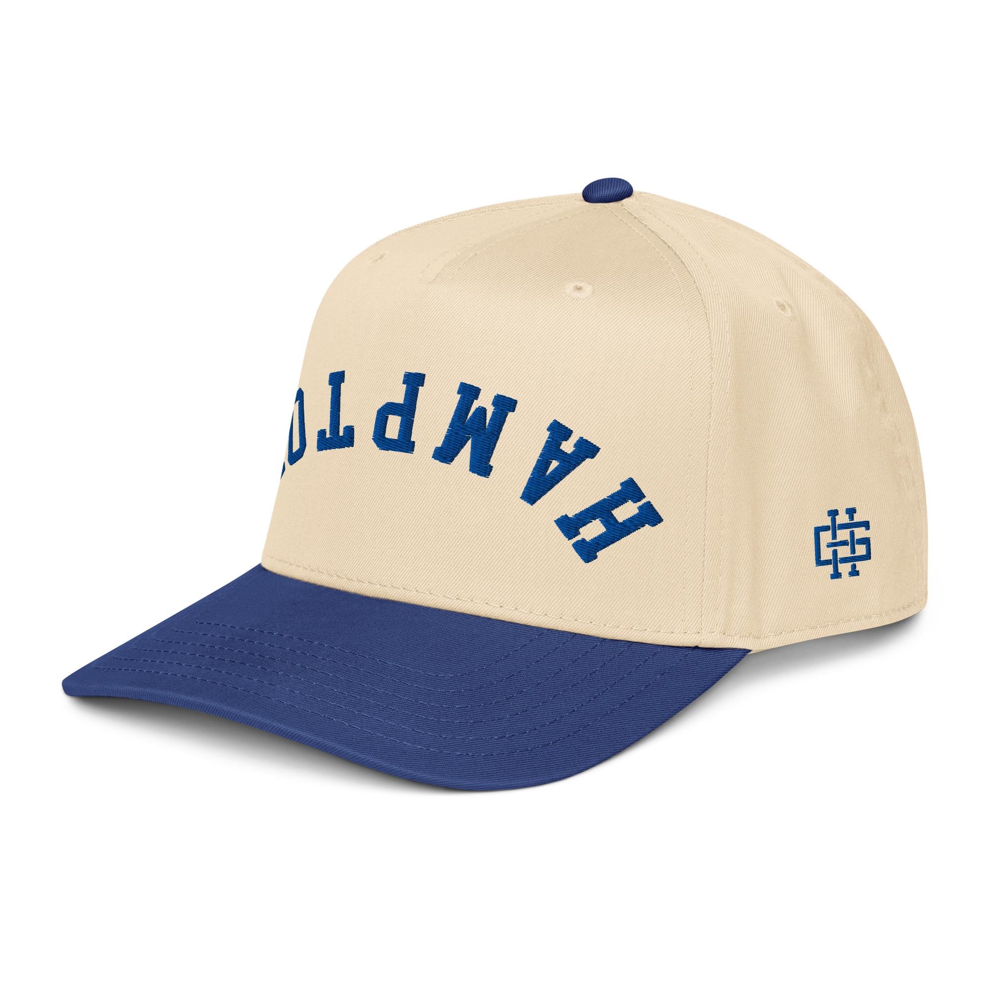 Hampton - Flipped 5 Panel Snapback Cap (etsy image id: 8057247581)