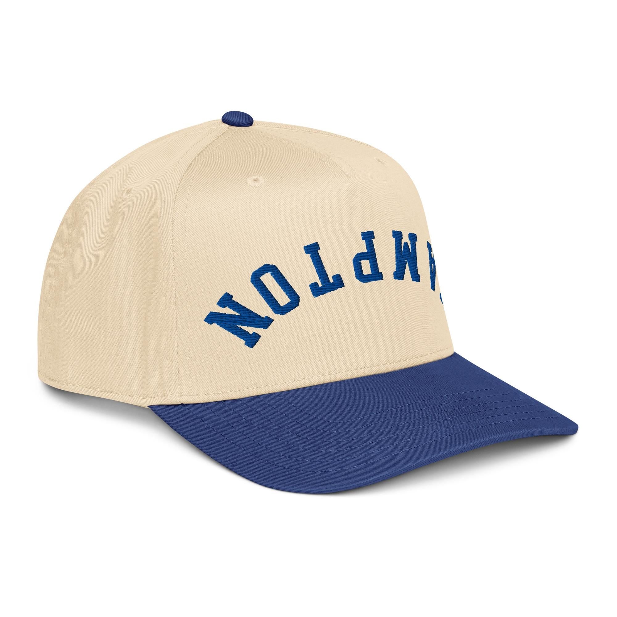Hampton - Flipped 5 Panel Snapback Cap (etsy image id: 8057247629)