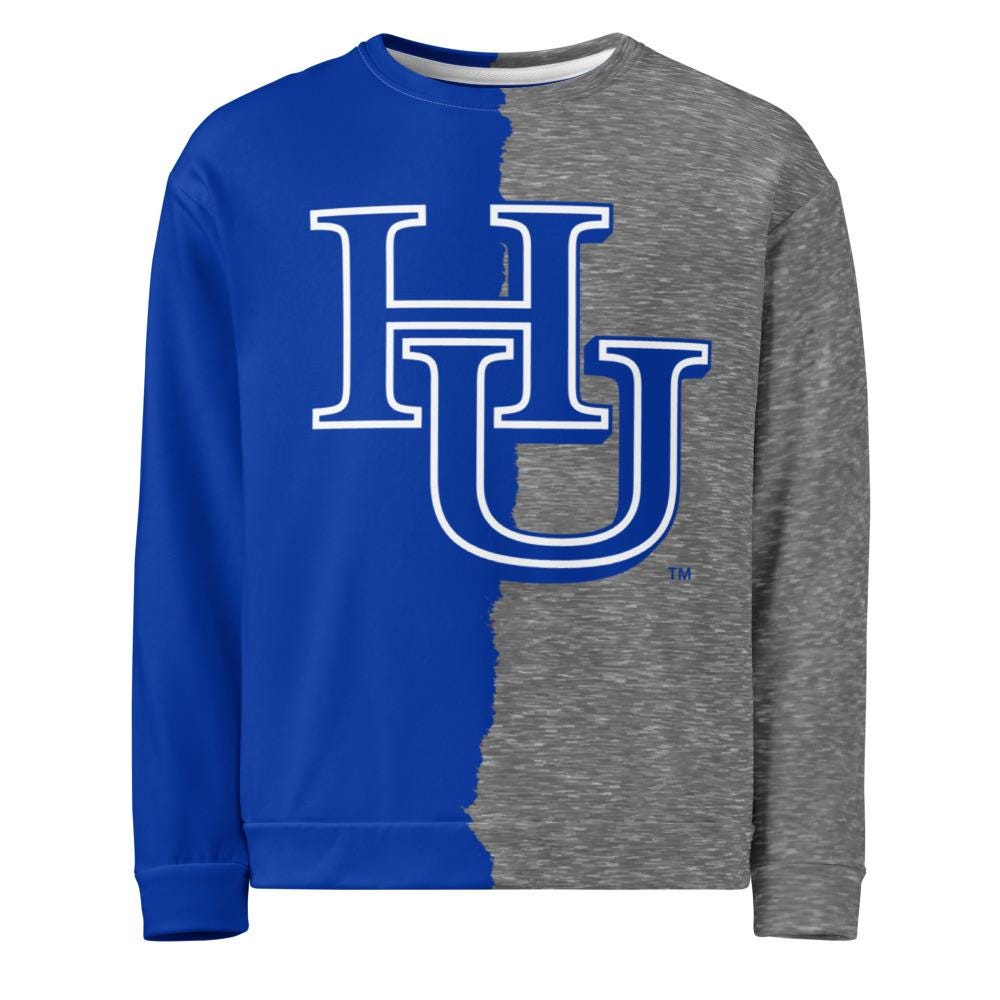 Hampton - Pirates Remix Unisex Polyester Sweatshirt (etsy image id: 8061199647)