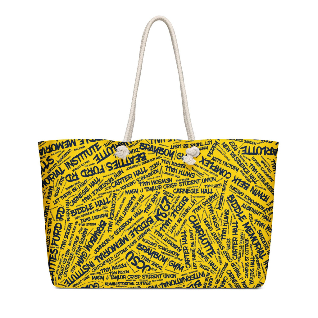 JCSU - All Things JCSU Oversized Weekender Tote Bag (etsy image id: 8063145629)