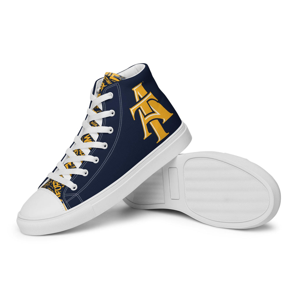 Men’s high top canvas shoes __etsy:8068243631