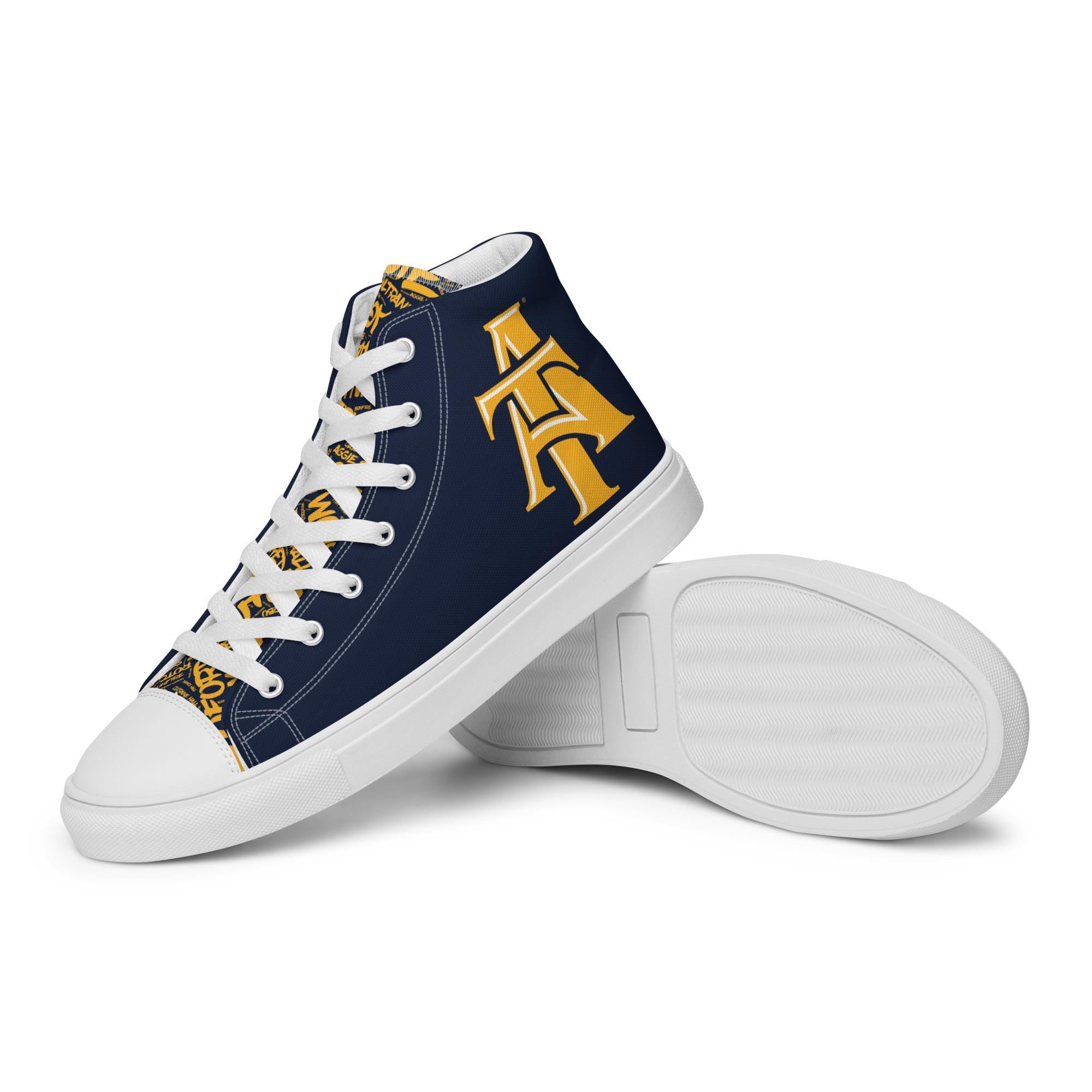 Men’s high top canvas shoes __etsy:8068243631