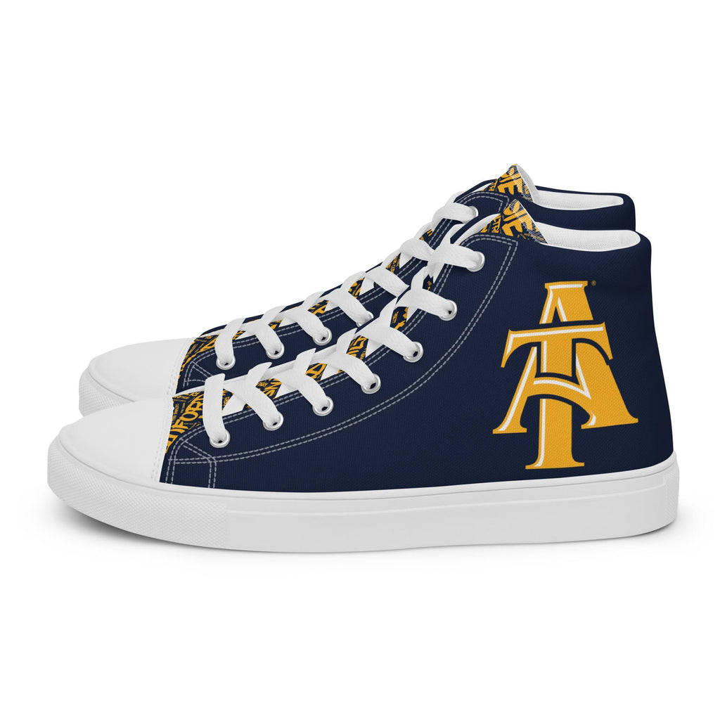Men’s high top canvas shoes __etsy:8068244177