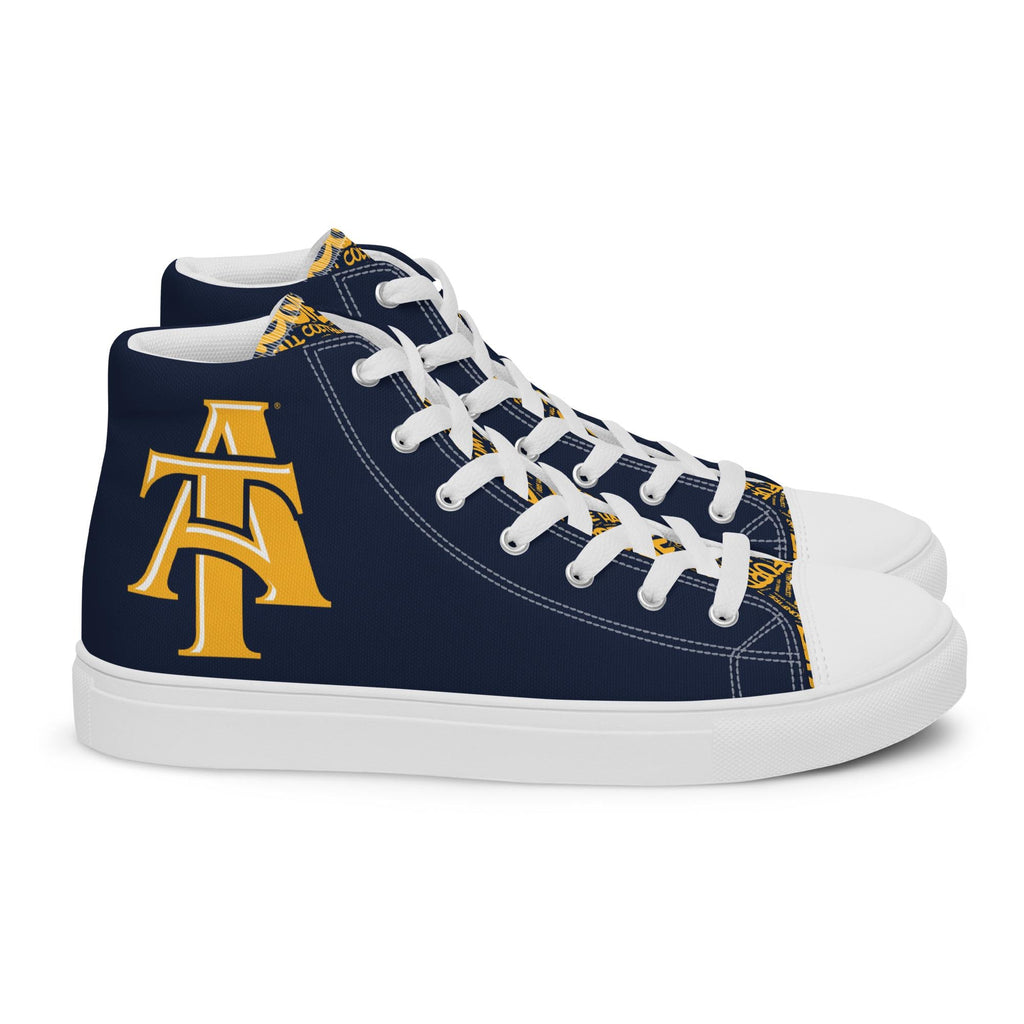 Men’s high top canvas shoes __etsy:8068244533