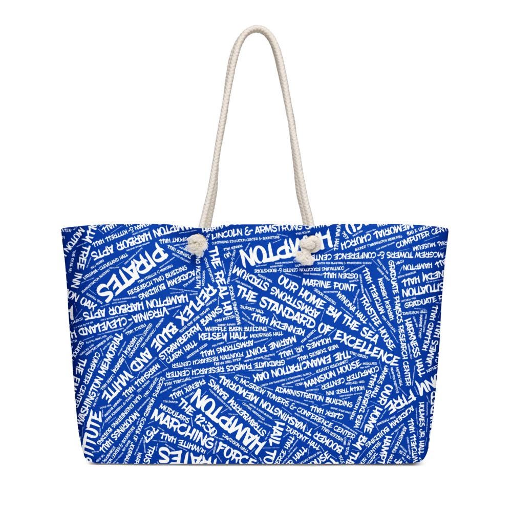 Hampton - All Things Hampton Oversized Weekender Bag (etsy image id: 8068927793)