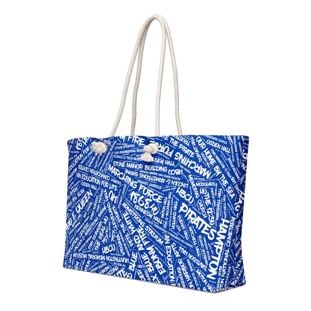Hampton - All Things Hampton Oversized Weekender Bag (etsy image id: 8068927799)