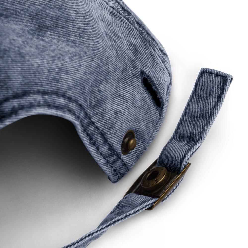 Hampton - Pirates Distressed Denim Dad Cap __etsy:8068967509