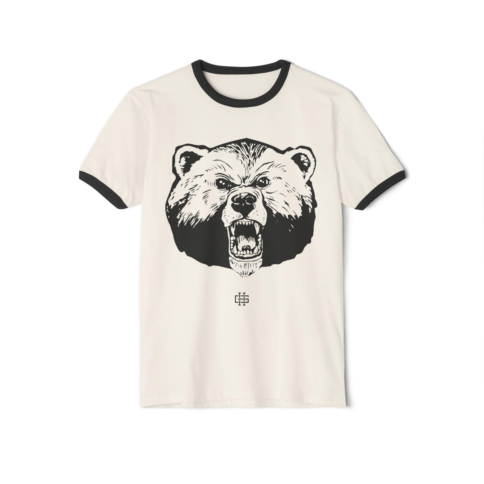 Livingstone - Blue Bears Unisex Ringer T-Shirt __etsy:8081547153